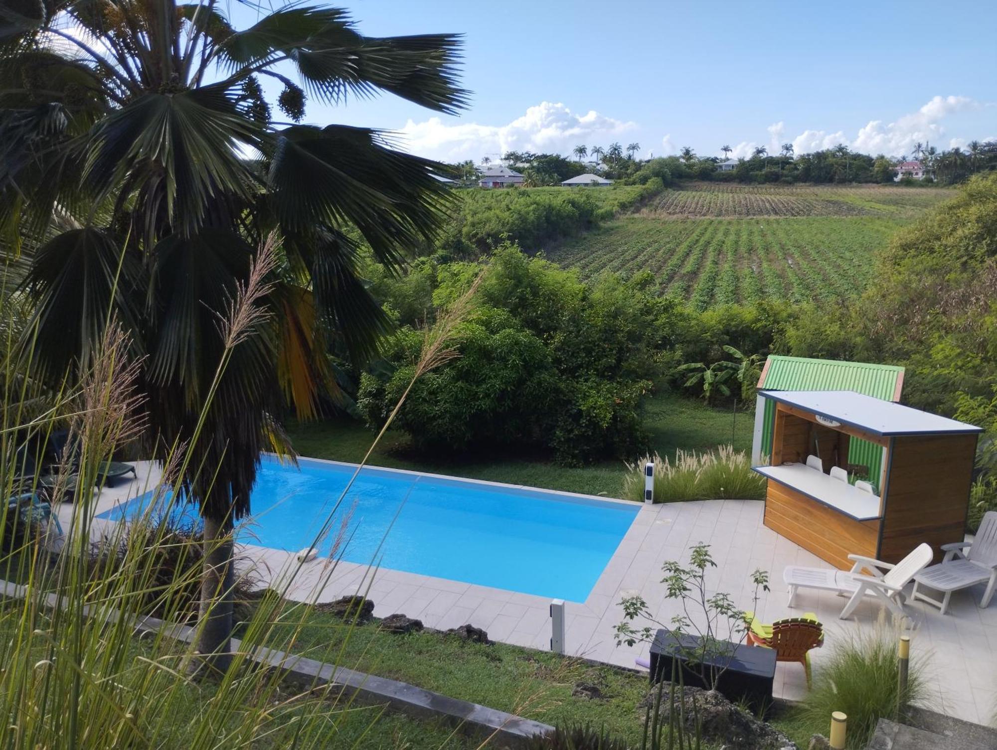 T2 Jardin Clos Les Nids De La Colline Saint-Francois  Luaran gambar